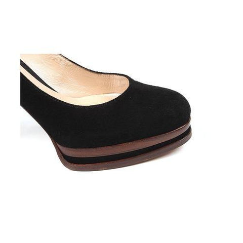 Black 41 EUR - 11 US Casadei decollete 5525CZ