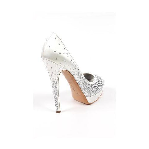 White 38.5 EUR - 8.5 US Casadei decollete 5064CZ
