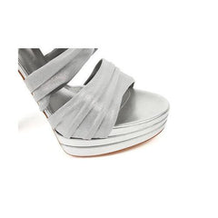Silver 40 EUR - 10 US Casadei ladies sandals 6827G104.AP5C038031