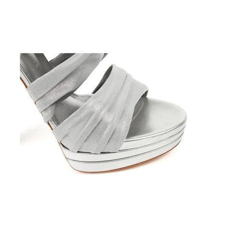 Silver 41 EUR - 11 US Casadei ladies sandals 6827G104.AP5C038031