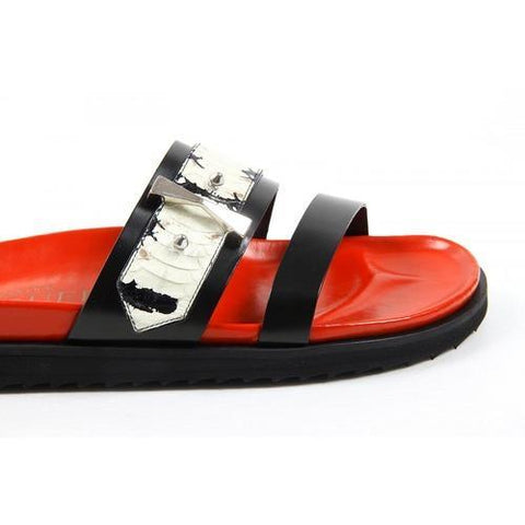 Multicolor 38 EUR - 8 US Alexander McQueen ladies sandals 376762 WHG15 1070