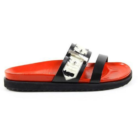 Multicolor 38 EUR - 8 US Alexander McQueen ladies sandals 376762 WHG15 1070