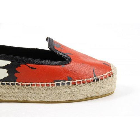 Multi Color 38 EUR - 8 US Alexander McQueen ladies espadrillas 383960 WHI72 8485