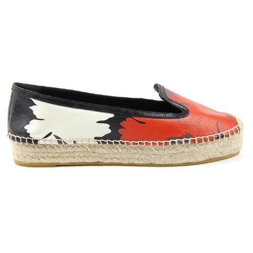 Multi Color 38 EUR - 8 US Alexander McQueen ladies espadrillas 383960 WHI72 8485