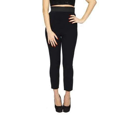 Black 38 IT - 2 US Dolce & Gabbana ladies trousers FTB1XT FURDV N0000