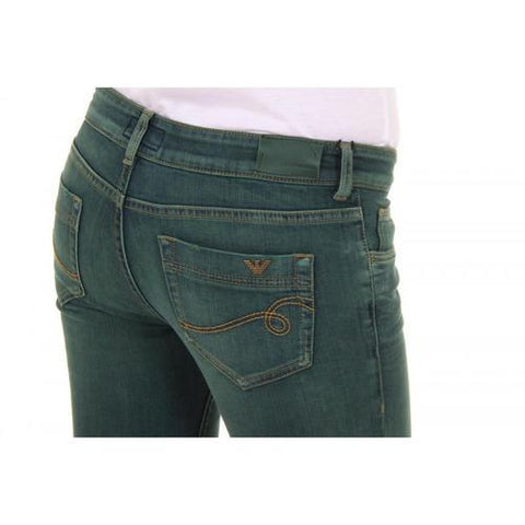 Green 29 EUR - 29 US Emporio Armani ladies jeans AGJ01 BD 16