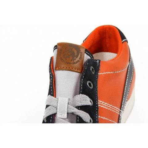 Orange 39 EUR - 7 US Diesel mens sneakers D-STRING LOW Y01107 P0501 H5613