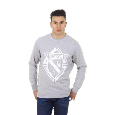 Grey XS Diesel mens sweater S-CHOOL 00SHXQ 0IAGX 912