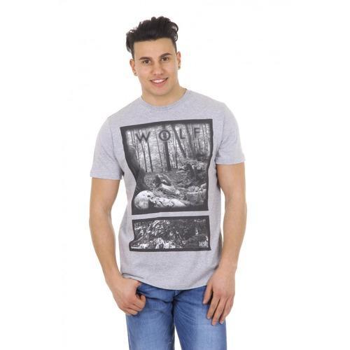 Grey S Diesel mens t-shirt T-URBI 00SC3X 0EADQ 912