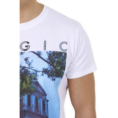 White L Diesel mens t-shirt T-ISSA 00SC41 0EADQ 100