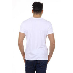 White L Diesel mens t-shirt T-ISSA 00SC41 0EADQ 100