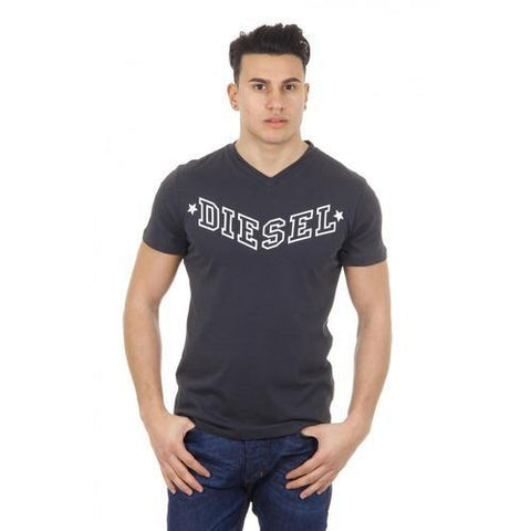 Dark Grey S Diesel mens t-shirt T-KRITIL 00SDG0 R091B 93R