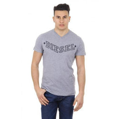 Grey XL Diesel mens t-shirt T-KRITIL 00SDG0 R091B 96X