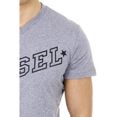 Grey XL Diesel mens t-shirt T-KRITIL 00SDG0 R091B 96X