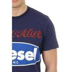 Blue XS Diesel mens t-shirt T-CHRESTOS 00SGF8 0091B 81E