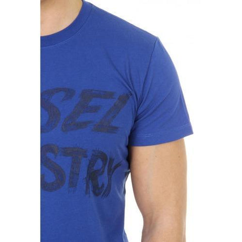 Blue XXL Diesel mens t-shirt T-AETHALAS 00SGFJ 0091B 8EK