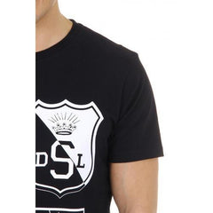 Black M Diesel mens t-shirt T-DIXE 00SHC1 0JAHZ 900