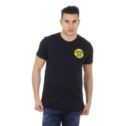 Black XL Diesel mens t-shirt T-ASTE-IND 00SL85 0091B 900
