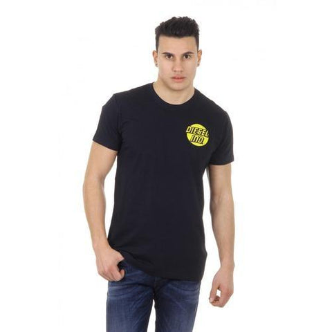 Black XL Diesel mens t-shirt T-ASTE-IND 00SL85 0091B 900