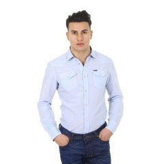 Light Blue XXL Diesel mens shirt long sleeve S-SULFA 00SGDV 0LAEB 88P