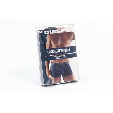 Blue XXL Diesel mens boxer trunk UMBX-DIVINE 00CEM3 00FQG 02