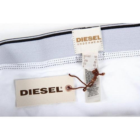 White L Diesel mens boxer trunk UMBX-SEBASTIAN 00CG2J 00AOW 100