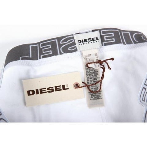 White XXL Diesel mens boxer trunk UMBX-SHAWN 00CG2N 0BAHF 100