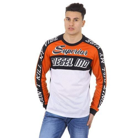 Multicolor XL Diesel mens sweater T-GREGOR 00SHPW 0JAIV 43L