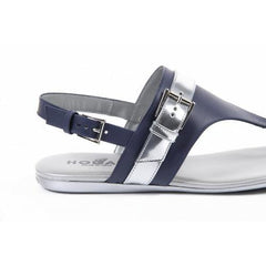 Multicolor 38.5 EUR - 8.5 US Hogan ladies flat sandal HXW1330R4408LI833O