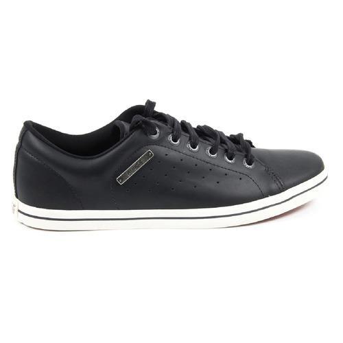 Black 45 EUR - 12 US Coca Cola mens sneakers CCA0301 VULCAN LOW BLACK