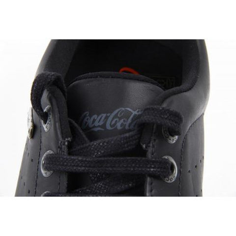 Black 46 EUR - 13 US Coca Cola mens sneakers CCA0301 VULCAN LOW BLACK
