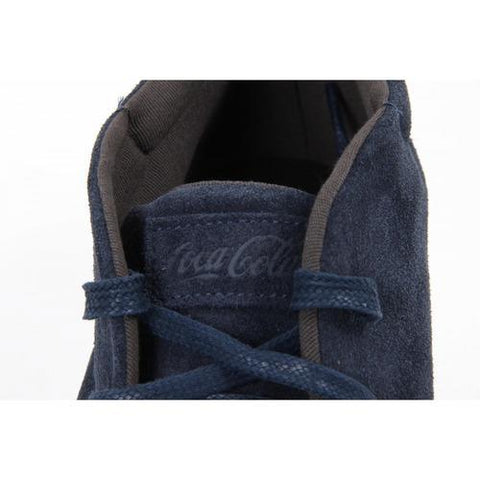 Dark Blue 44 EUR - 11 US Coca Cola mens ankle boot CCA0526 KRUNNER MIX PETROLE
