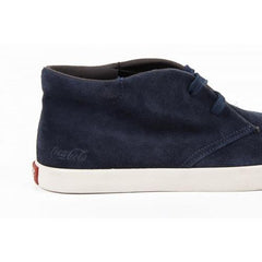 Dark Blue 44 EUR - 11 US Coca Cola mens ankle boot CCA0526 KRUNNER MIX PETROLE