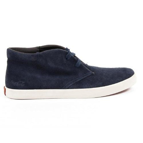 Dark Blue 46 EUR - 13 US Coca Cola mens ankle boot CCA0526 KRUNNER MIX PETROLE