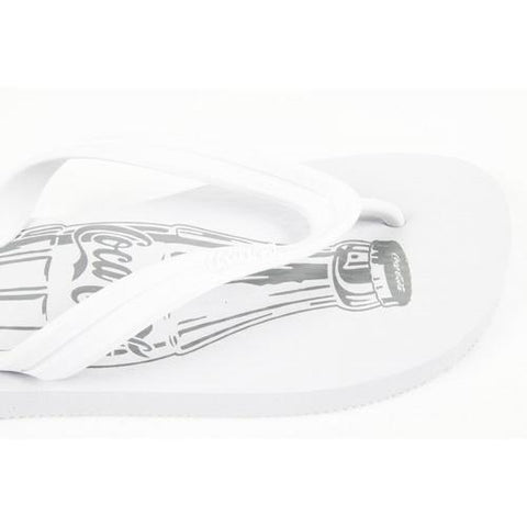 White 45/46 EUR Coca Cola mens flip flop CCA0588 SANDALIA BASIC MASCULINA WHITE
