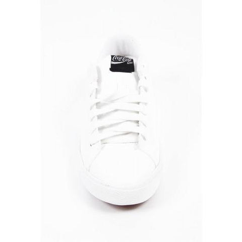 White 41 EUR - 8 US Coca Cola mens sneakers CCA0699 ASTECA WHITE