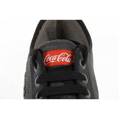 Black 45 EUR - 12 US Coca Cola mens sneakers CCA0745 MODERN CASUAL 2 BLACK