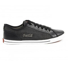 Black 45 EUR - 12 US Coca Cola mens sneakers CCA0745 MODERN CASUAL 2 BLACK