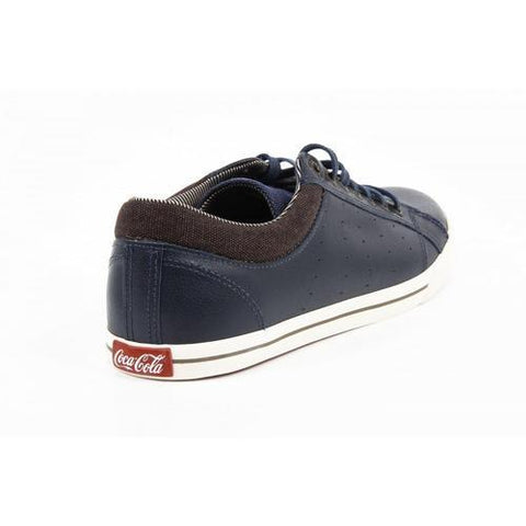 Dark Blue 44 EUR - 11 US Coca Cola mens sneakers CCA0747 CASUAL BUFALINO II PETROLE