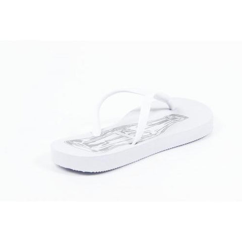 White 35/36 EUR Coca Cola ladies flip flop CCA0589 SANDALIA BASIC FEMININA WHITE