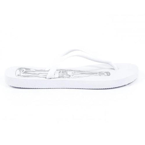 White 35/36 EUR Coca Cola ladies flip flop CCA0589 SANDALIA BASIC FEMININA WHITE