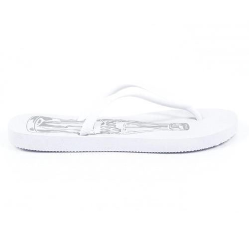 White 37/38 EUR Coca Cola ladies flip flop CCA0589 SANDALIA BASIC FEMININA WHITE