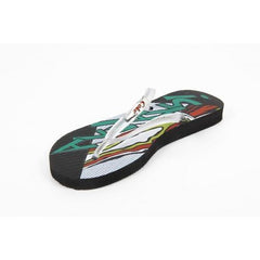 Multicolor 35/36 EUR Coca Cola ladies flip flop CCA0591 POP ART GARRAFA GIRLS  BLACK