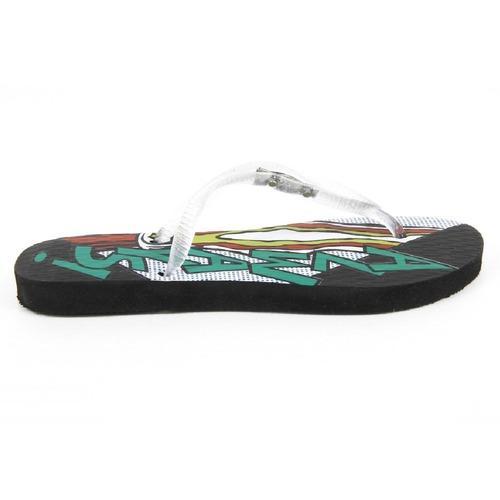 Multicolor 35/36 EUR Coca Cola ladies flip flop CCA0591 POP ART GARRAFA GIRLS  BLACK