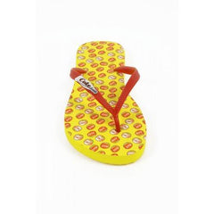 Yellow 37/38 EUR Coca Cola ladies flip flop CCA0595 TAMPINHAS GIRL YELLOW