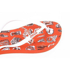 Red 37/38 EUR Coca Cola ladies flip flop CCA0636 ACE RED