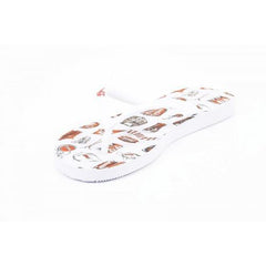 White 37/38 EUR Coca Cola ladies flip flop CCA0636 ACE WHITE