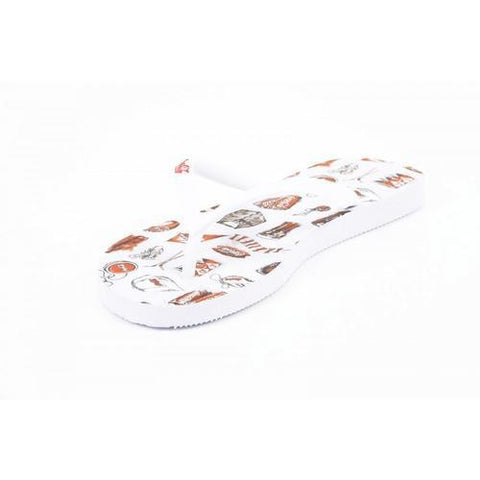 White 41/42 EUR Coca Cola ladies flip flop CCA0636 ACE WHITE