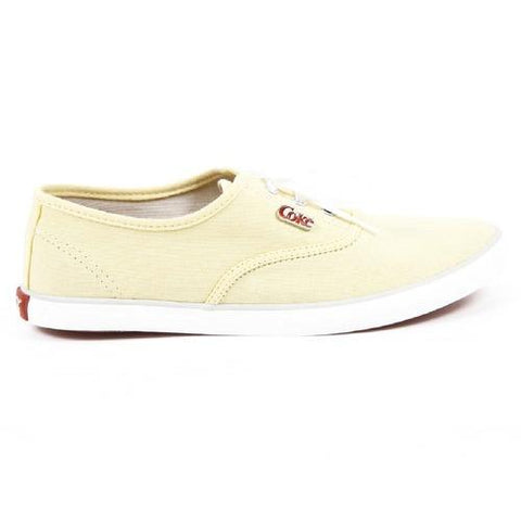 Yellow 39 EUR - 9 US Coca Cola ladies sneakers CCA0313 ALL DAY YELLOW