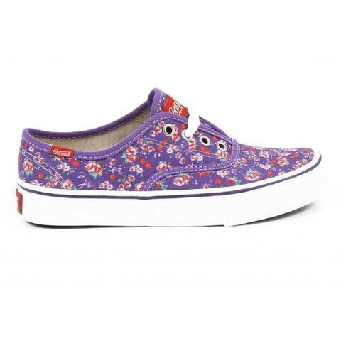 Purple 36 EUR - 6 US Coca Cola ladies sneakers CCA0711 KICK GARDEN VIOLET